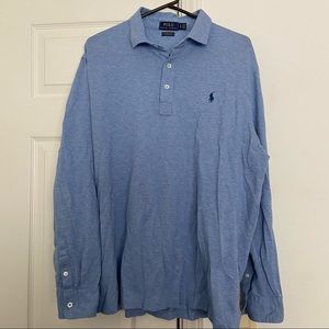Polo Ralph Lauren Custom Slim Fit Long Sleeve Polo